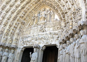 portail du jugement dernier cathédrale notre dame de paris
